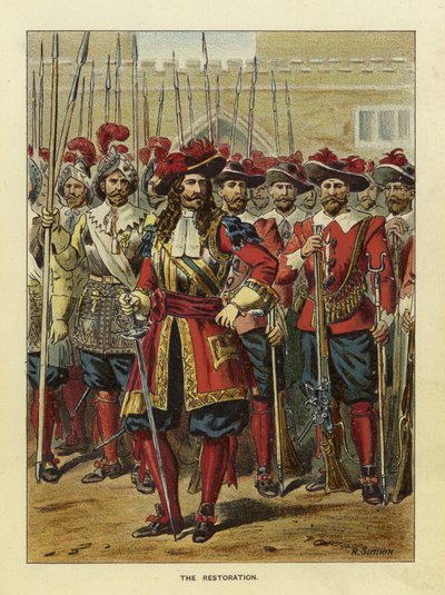 A brit hadsereg korszakai – A helyreállítás alkotó: Richard Simkin