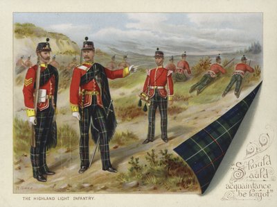 Felvidéki könnyűgyalogság (chromolitho) alkotó: Richard Simkin
