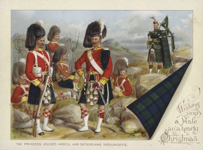 Louise hercegnő Argyll és Sutherland Highlanders (chromolitho) alkotó: Richard Simkin