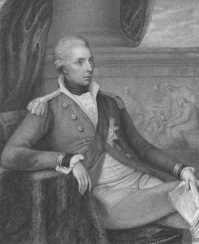 Frederick Howard, Carlisle 5. grófja, Thomas Ryder metszete, 1800 alkotó: Richard Westall