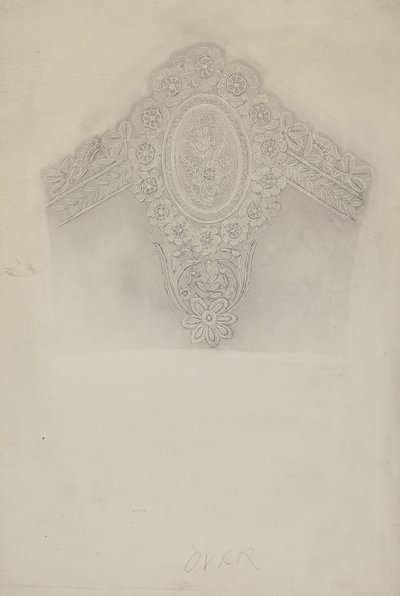 Csipke gallér alkotó: Richard Whitaker