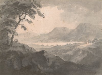 Inkább a hegyekben alkotó: Richard Wilson (attributed to)