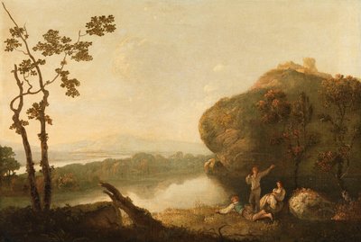 Látkép Róma közelében alkotó: Richard Wilson
