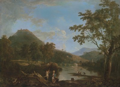 Dinas Bran Llangollenből alkotó: Richard Wilson