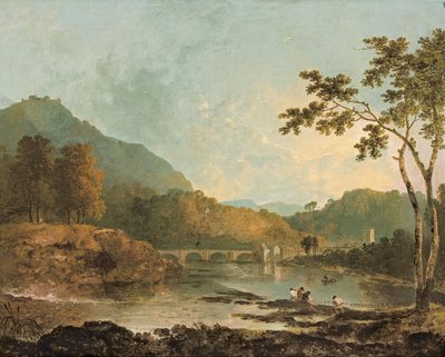 Dinas Bran Llangollenből alkotó: Richard Wilson