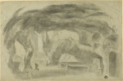 Egy barlang belseje alkotó: Richard Wilson
