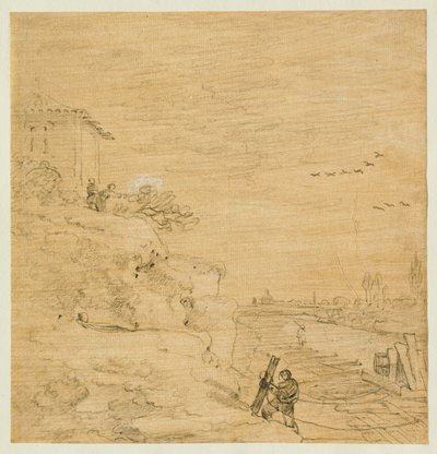 Am Ufer des Tiber alkotó: Richard Wilson