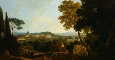 Szent Péter és a Vatikán a római Janiculumból alkotó: Richard Wilson
