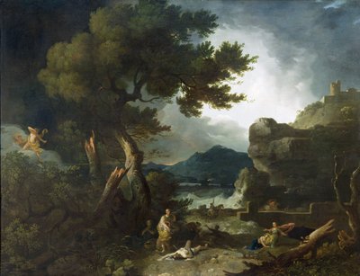 Niobe gyermekeinek elpusztítása alkotó: Richard Wilson