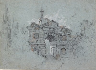 A Kew-i romboltív, 1760-as évek alkotó: Richard Wilson