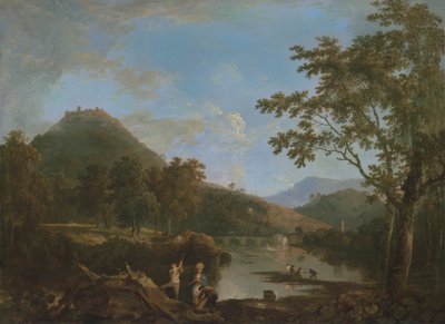Dinas Bran Llangollenből alkotó: Richard Wilson