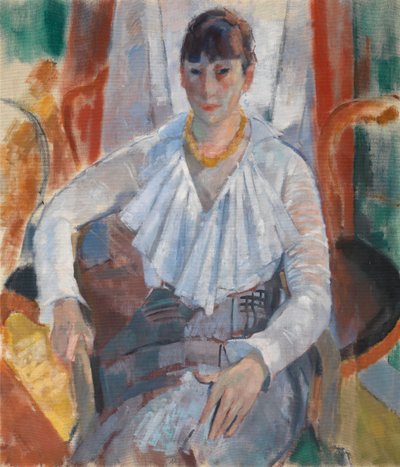 Frau in Weiß alkotó: Rik Wouters