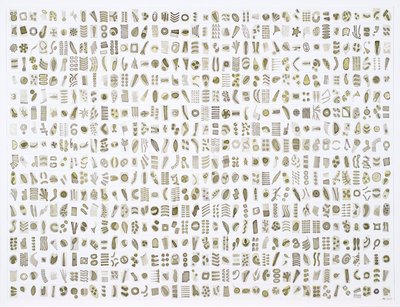 Micrarium No.10 , 2017 (tinta, papír) alkotó: Rika Newcombe