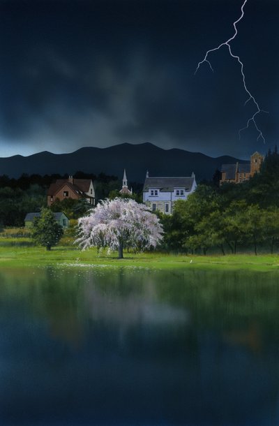 A legkegyetlenebb hónap, 2008 (akril, tábla) alkotó: Rob Wood