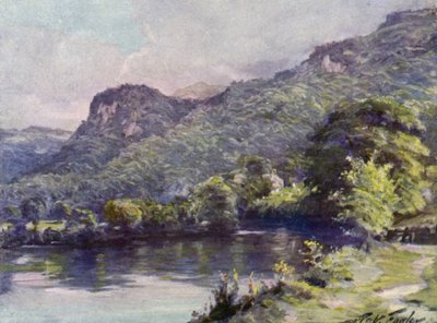Church Pool, Bettws-y-Coed (színes litográfia) alkotó: Robert (after) Fowler