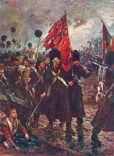 A gárda az Inkermanban, november 5. alkotó: Robert (after) Gibb