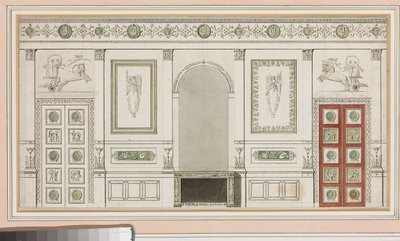 Fali dekoráció kialakítása alkotó: Robert Adam