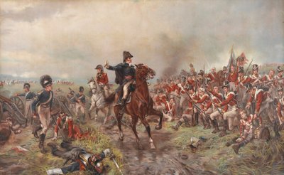 Wellington Waterloonál alkotó: Robert Alexander Hillingford