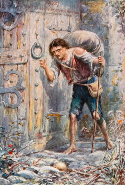 Christian eléri a kaput (színes litho) alkotó: Robert Ambrose (after) Dudley