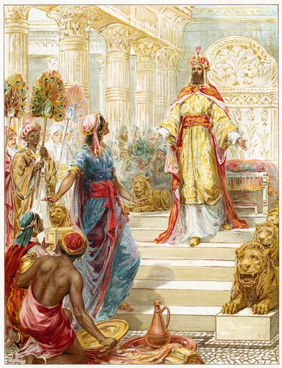 Salamon és Sába királynője alkotó: Robert Ambrose Dudley