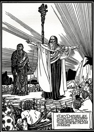 Illusztráció az Oltárkönyvhöz, 1892, 1897 alkotó: Robert Anning Bell