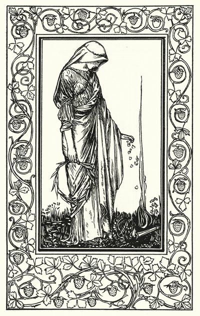 Shelley: Adonais (litográfia) alkotó: Robert Anning Bell