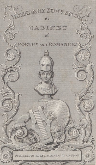 Kereskedelmi kártya irodalmi emléktárgyhoz, 19. század. alkotó: Robert Baker