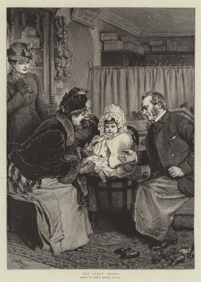 Az első cipője alkotó: Robert Barnes