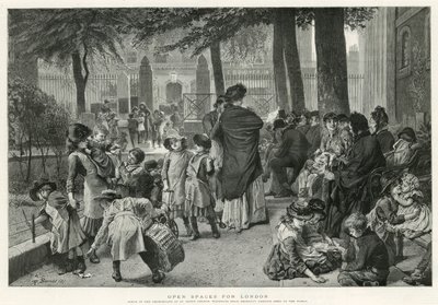 Jelenet a Szent János-templom templomkertjében, Waterloo Road (metszet) alkotó: Robert Barnes