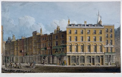 Cheapside, City of London, 1818 alkotó: Robert Blemmell Schnebbelie