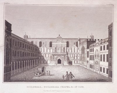 Guildhall, London, 1788 alkotó: Robert Blemmell Schnebbelie