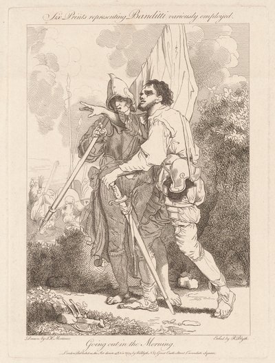 Kimenni reggel alkotó: Robert Blyth, after John Hamilton Mortimer