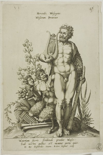 Hercules, 16-os tányér a Parnassus Bicepsből alkotó: Robert Boissard