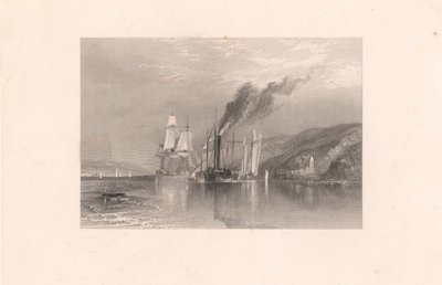 Quilleboeuf és Villequier között alkotó: Robert Brandard