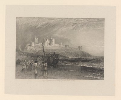 Dunstanburgh kastély, Northumberland alkotó: Robert Brandard