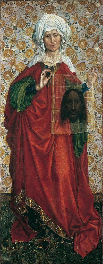 A Flémalle-táblák: Szent Veronika alkotó: Robert Campin