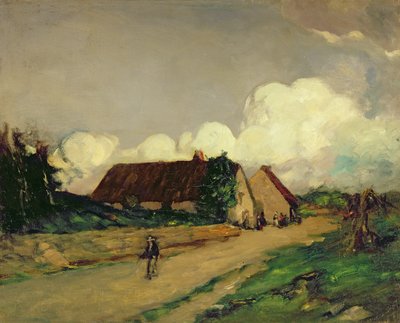 Régi Bretagne-i parasztházak alkotó: Robert Cozad Henri