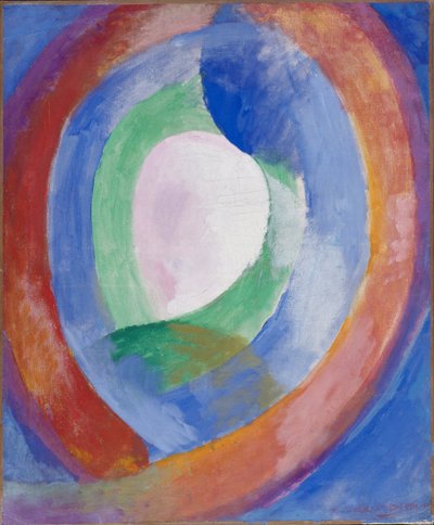 Kör alakú formák, Hold 1. sz. alkotó: Robert Delaunay