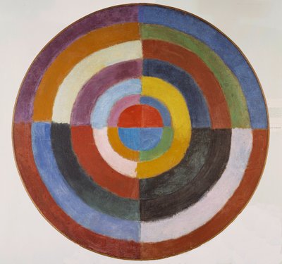 Lemez Az első lemez, 1912-1913. alkotó: Robert Delaunay