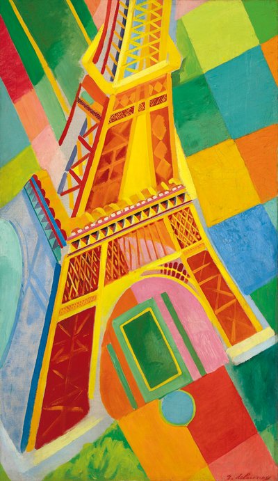 Az Eiffel-torony, 1926. alkotó: Robert Delaunay