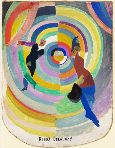Politikai dráma, 1914. alkotó: Robert Delaunay