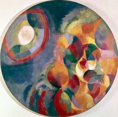 Egyidejű kontrasztok: Nap és Hold alkotó: Robert Delaunay