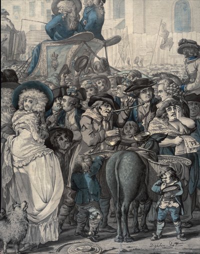 Részlet az 1788-as westminsteri választásból alkotó: Robert Dighton