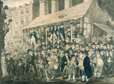 Testes urak, 1796. alkotó: Robert Dighton