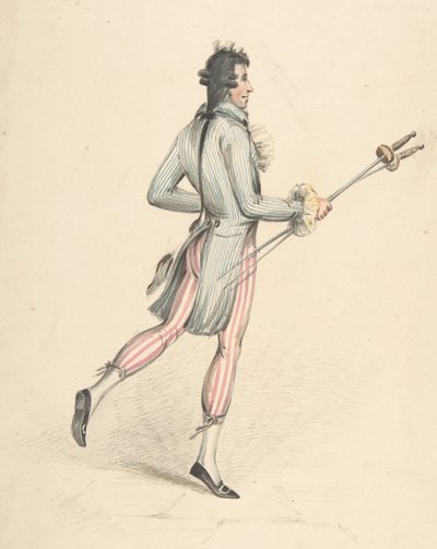 Jelmeztervezés, XVIII-XIX. alkotó: Robert Dighton