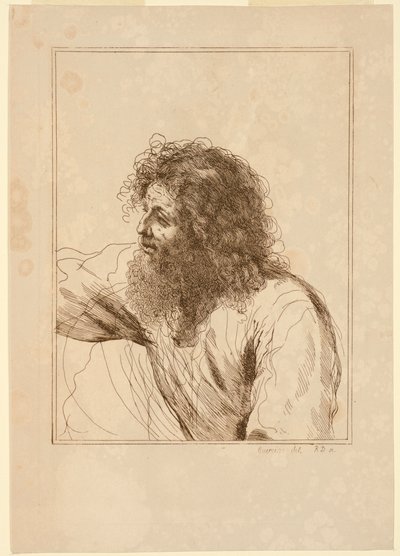 Egy öregember feje alkotó: Robert Dighton