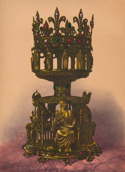 Ezüst aranyozott szentély, 1893. alkotó: Robert Dudley