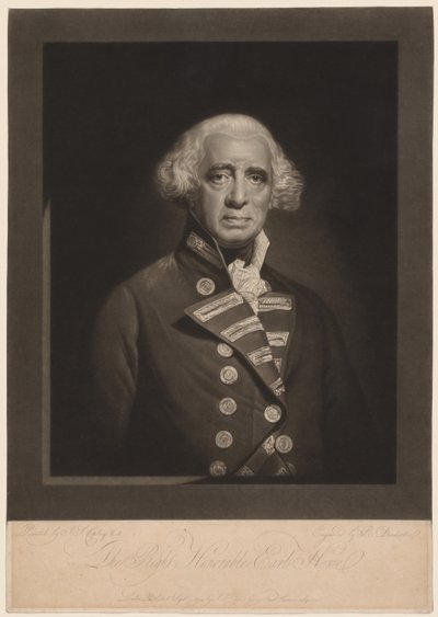 Richard, Earl Howe, 1794. alkotó: Robert Dunkarton