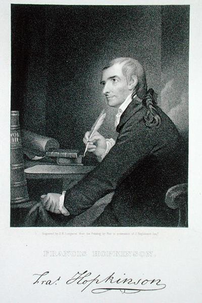 Francis Hopkinson (1738-91) metszett: James Barton Longacre (1794-1869) (metszet) alkotó: Robert Edge (after) Pine