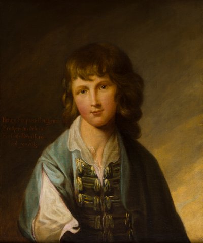 Henry Simpson Bridgeman (1757-1782) fiú portréja, 1767-77 körül (olaj, vászon) alkotó: Robert Edge Pine
